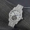 Luxury personnalisé imperméable D VVS Moisanite Diamond Hip-Hop en acier inoxydable Bracelet Business Iced-Out Business