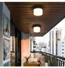Vägglampa LED -enkla lampor IP55 Vattentät inomhus utomhusbelysning Aluminiumljus för hemmet sovrum sovrum vardagsrum