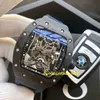 RM Wrist Watch Designer Watch Wine Barrel Men's Disual Sports Style Watch Watch Watch Limited Edition Shvi