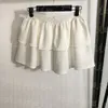 Seksi beyaz mini kadın etek elbise yaz genç bayan kısa etekler ins moda sokak tarzı elbiseler