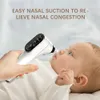Aspiradores nasais# Infantil Sprayer nasal LED elétrico Tela Trece de limpeza nasal Inalador Recém