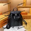 Designer Black embossing Backpacks Handbags Men Women PU Leather Backpack School Bag Fashion Knapsack Back pack Presbyopic Rucksack Shoulder Bags