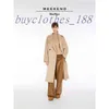 Vestes pour femmes Mélanges de mélange de laine Trench-Coat de créateur 2024 Nouveaux vêtements d'hiver de mode coréenne au printemps