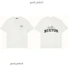 Koszula Buxton 2023 Summer Tide marka projektanta T-shirty Męskie T-shirty Signature Printowane krótkie rękawy kobiety 100% bawełny luźne wygodne rozmiar koszuli S-2xl Cole 893