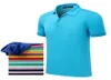 MEN039S POLOS Highend -Shirt -Hemd -Arbeitskleidung für Männer und Frauen Kurzarmeinheit Training Uniform Revers Sticked Logomen6287468