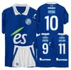 RC STRASBOURG ALSACE voetbaltruien 24 25 Bellegarde Gameiro Ajorque Maillots de foot 2024 2025 Mothiba Lienard diarra diallo Djiku Delaine Men Kids Football Shirts