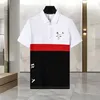 Bos Designer Polo Camisa Polo Moda Moda Business Polo Camisa Carta impressa Roupas de alta qualidade S-3xl