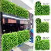装飾的な花実用的な便利なブランド高品質の人工芝植物マットグリーンの家の緑のプラスチックの壁 - ヘッジ装飾