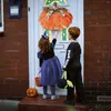 Dekorativa blommor simulering pumpa krans tacksägelse halloween kreativ dörr höst trädgård dekoration rekvisita
