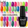 Ibdgel 12 colori da 15 ml Accessori polacchi gel per chiodo semipermanent vernice art immergiti al largo di UV Venalisa 240430