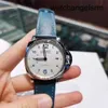 Designer Wrist Watch Panerai Swiss Tough Man Leisure Calendar Glow-in Diving Sports Large Watch For Men Luminor Series PAM00906 White Dial Watch By 42mm