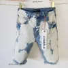 jeans viola designer corto maschi jeans pantaloni in jeans jeans shorts jeans masps pantalone design dritto streetwear short mash jeans viola corto 561