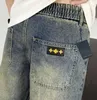 新しいメンズジーンズパリラグジュアリーブランドデザイナーメンズカジュアルジーンズ高品質のズボン