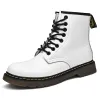 2024 Boots Designer Boot Martin Männer Frauen Luxus -Turnschuhe dreifache schwarze weiße klassische Knöchel Short Stiefel Winter Schnee Outdoor warme Schuhe