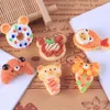 Nouveau 6PCS 1/12 Échelle miniature Dollhouse Breadon Breau Donuts Decoration pour les accessoires OB11 Doll