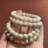 Link braccialetti mammut senza soluzione di continuità fatta a mano squisita corda manuale uomini e donne Buddha Preghiera perle di dito Twist Temperamento flessibile