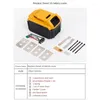 Opbergtassen voor Dewei Power Tools Fifteen Battery Core Core Accessories Shell Lithium Protection Board
