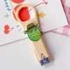 Cuticules Ciseaux Shrek Cartoon Nail Clippers Cutter en acier inoxydable pour les filles Set Creative Fingernail Kids Cute MinId Adt Household Dro OT5B6