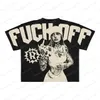 T-shirt masculin Y2K HARAJUKU THIRT MENS HOP HOP HOP Gothic Patter Primp plus taille T-shirt coton Punk Punk Street Street Street Casual Top T-shirt