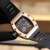 Wrist Watch RM MEN HIST AUTORY AUTOMATION WATCH RM055 الفاخرة العلامة التجارية Real Factory Restore Authentic CH8Z