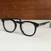 Nowy projekt mody okrągły oko oko oko oka optyczne 8087 Octanowa Rama Rama prosta i obfity styl łatwy i wygodny w noszeniu przezroczysty obiektyw okulary