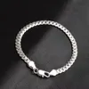 20pcs / lot bijoux à chaud en Europe et en Amérique, ornements en or et argent en laiton pur en laiton, bracelet en gros