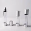 2024 Aluminium glazen emulsie Essence fles Acryl Subbottling Parfum Bottle Cosmetische vacuüm Pomppompfles voor vacuümfles subfles