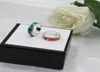 Vintage Classic 925 Silver Green Orange Email G Letter Ring Men039s and Women039s Fashion Jewelry Accessories5506236