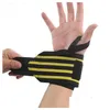 Handledsstöd Viktlyftning Arvband Sport Professionella träning Handband Remmar Wraps Guards for Gym Fitness Safety Drop Delivery DHMFF
