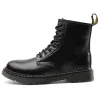 2024 Boots Designer Boot Martin Männer Frauen Luxus -Turnschuhe dreifache schwarze weiße klassische Knöchel Short Stiefel Winter Schnee Outdoor warme Schuhe