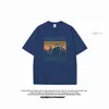 T-shirty męskie zabawne kot y2k mężczyzn graficzne koszulki krótkie płyty czyste bawełniane topy Strtwear Summervagized ts vintage amerykańskie ubrania męskie Y240516