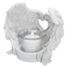 Candle Holders Candles Angel Battery Wings Operated Holder Taper Flameless Decor Flickering Fake Wall Powered Light Memorial Tea Led