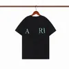 Men's short sleeves Front and back letters printing t shirt Designer's new style fashion loose and comfortable sweethearts a short-sleeved shirt