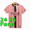 24 25 MAILOT MBAPES SOCCER JERSEYS KIDS KIT 23/24 Player Version Training Pre Match 2024 2025 Maglia Paris Home Away Football Shirt Hakimi Fabians vitinha OS Dembele