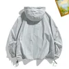 Veste de pluie de golf pour hommes vêtements sols de crème solaire légers veste de pluie imperméable à capuche extérieure windbrereake femme manteau swetshirts