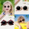 Barnpersonlighet Classic Flip Frame Outdoor Sun Protection Boys Girls Protect Eyes Baby UV400 Solglasögon Barn F68D6