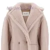 Vestes pour femmes Mélanges de mélange de laine Trench Coat 2024 Nouveau Ventes d'hiver de la mode de la mode et de la courroie