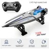 35 KM/H RC High Speed Racing Boat Speedboat Remote Control Ship Water Game Kids Toys Children Gift remote control boat 240516