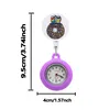 Chiffées pour enfants Cartoon Donuts Clip Pocket Watch avec de seconde main pour les infirmières sur la revers Fob Sile Nurse Drop Livraison OTF7K