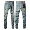 Jeans pour hommes en service spécial jeans jeans jeans de haute qualité jeans jeans slim fit jeans jeans jeans skinny jeans usa drip hiphop jeans jeans de marque violette