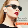 Bluetooth Smart Sun Glasses Headphones 선글라스 터치 무선 오픈 이어폰 음악 및 호출 볼륨을 높이거나 낮추는 패션 남성 여성 Bluetooth 5.3 오디오 안경