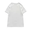 En yeni tasarımcı klasik erkek tees tişörtleri tişörtler saf pamuk kısa kollu tişört tişört tişört renkli mektuplar yazılı yazlık erkekler erkek üst boyutları S-xxxl