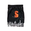 Print on demand mens baseball graphic custom 5.5 inch Inseam sublimated double mesh cropped designer workout basketball shorts