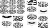 NUOVE 13 paia 3D per le ciglia a capelli in mostri da 15 mm 18 mm da 20 mm con ciglia spesso lunghe e soffice fatunato facromate fatti fatti fatti per ciglia dhl8716675