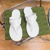 Zomer dames slippers sandalen ontwerper slippers luxe platte hakken mode casual comfort platte slippers strand slippers 35-42 met doos