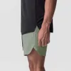 Lu Men Shorts Summer Sport тренировки двойная сублимация Outoor spex meh fie men sport gm short