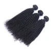 ミンク・ブラジルのストレートボディルースディープウェーブキンキーカーリー加工されていないブラジルのペルーのインドの人間の髪の毛の束