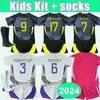 2024 Maglie da calcio Kit Kit Scotland Robertson Tierney McGinn Christie Gilmour Armstrong Home Away Gk Football Shirts Short Shortle Uniforms