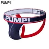 PUMP New Solid Color Underwear Style Breathable Low Waist Nylon thong Men's H115