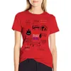 Mujer polos les miserables citas camiseta estampado animal camisa para niñas ropa mujer
